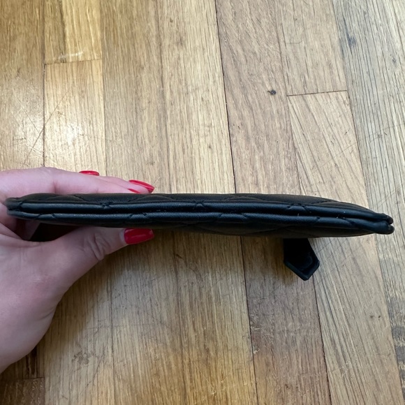 *last chance!!* Black zip wallet with ring - Picture 5 of 14